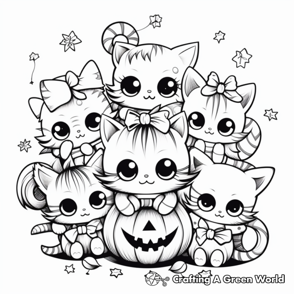 Kawaii Aesthetic Coloring Pages - Free & Printable!