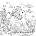 Kid-Friendly Aquatic Life Coloring Pages 1