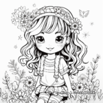 Kid-Friendly Boho Rainbow Coloring Pages 3