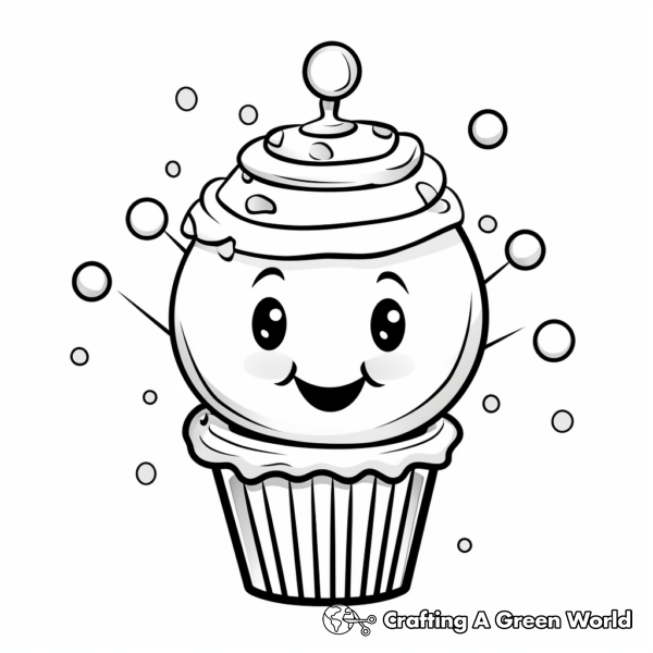 Cake Coloring Pages - Free &amp; Printable!