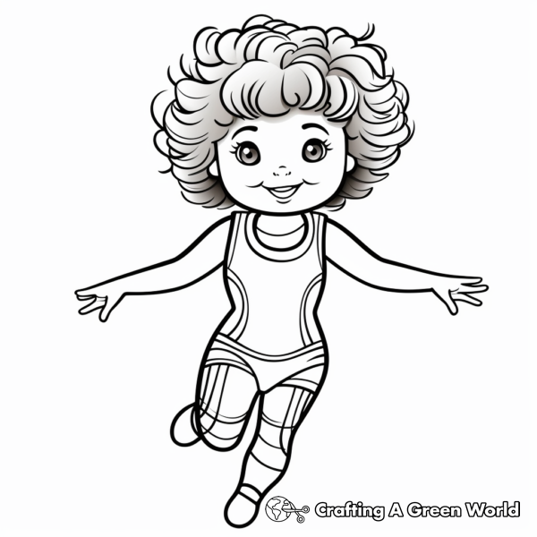 Leotard Coloring Pages - Free &amp; Printable!
