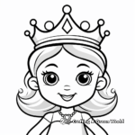 Kid-Friendly Cartoon Queen Bee Coloring Pages 4
