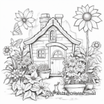 Kid-Friendly Fairy Garden Coloring Sheets 2