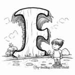 Kid-Friendly Lowercase Alphabet Coloring Pages 3