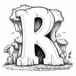 Kid-Friendly Lowercase Alphabet Coloring Pages 4