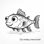 Kid-Friendly Miniature Catfish Coloring Pages 3