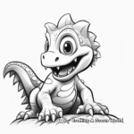 Kid-Friendly Useable Dinosaur Coloring Pages 4