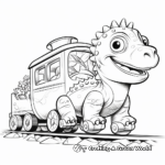 Kids Dinosaur Train Coloring Pages 2