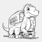 Kids Dinosaur Train Coloring Pages 3