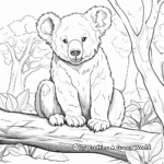 Koala Bear Coloring Pages: Australia's Native 2