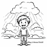 Lightning Safety Coloring Pages 2