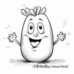 Lima Beans (Butter Beans) Coloring Pages 2