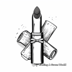 Limited Edition Holiday Lipstick Collection Coloring Pages 2