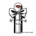 Limited Edition Holiday Lipstick Collection Coloring Pages 4