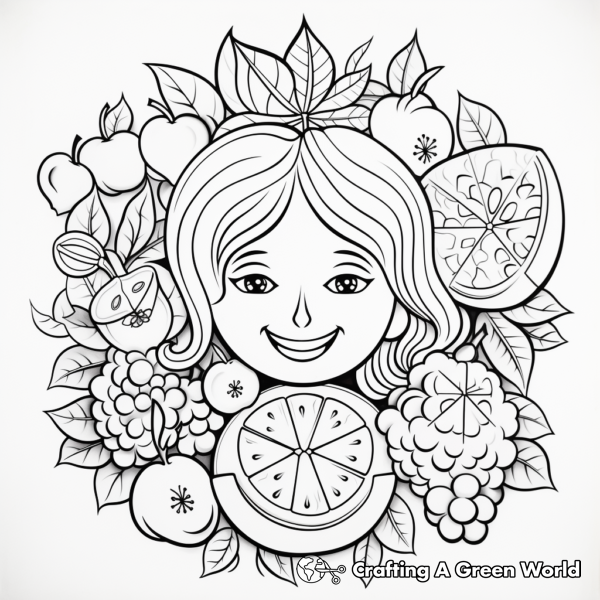 Fruit Of The Spirit Coloring Pages - Free & Printable!