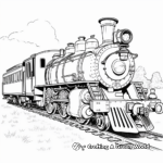 Locomotive Engine Train Coloring Pages 3