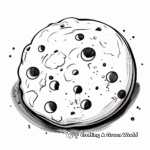 Luxurious Chocolate Chip Cookie Coloring Pages 2