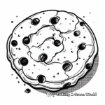 Luxurious Chocolate Chip Cookie Coloring Pages 3