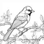 Magical Magpie Coloring Pages 2