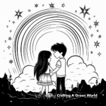 Magical Shooting Stars for Fantasy Lovers Coloring Pages 3