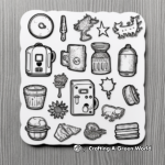 Magnet in Everyday Objects - Fridge Magnet Coloring Pages 3