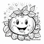 Magnificent 'Goodness' Fruit of the Spirit Coloring Pages 2