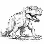 Majestic Giganotosaurus Coloring Pages for All Ages 4
