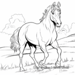 Majestic Horse Coloring Pages for Horse Lovers 2