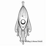 Majestic Icicle Ornament Coloring Pages 4