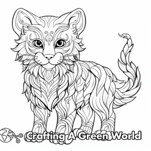 Cat Coloring Pages - Free &amp; Printable!