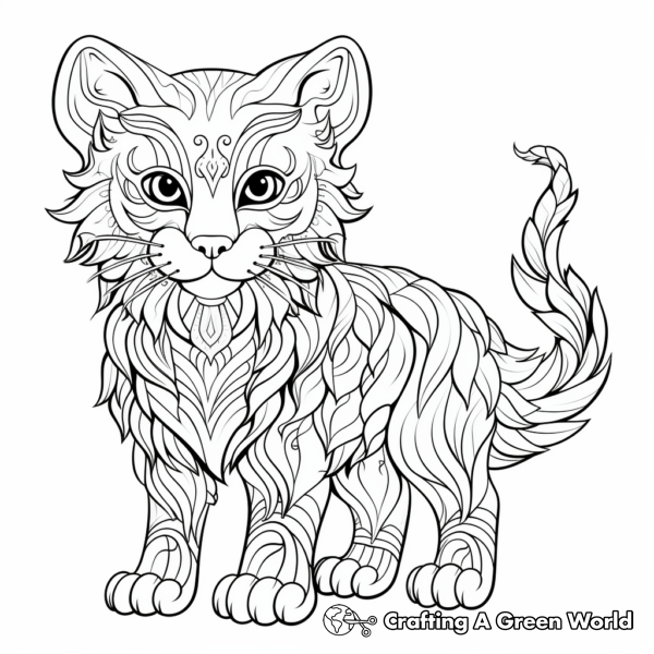 Cat Coloring Pages - Free &amp; Printable!