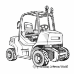 Manual Hand Pallet Truck Coloring Pages 2