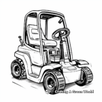 Manual Hand Pallet Truck Coloring Pages 4
