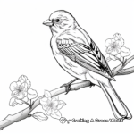 Marais Oriole Coloring Pages for Bird Enthusiasts 4
