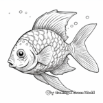Marbled Sunfish Coloring Pages for Kids 2
