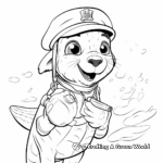 Marine Animal Vet Tech Coloring Pages 2