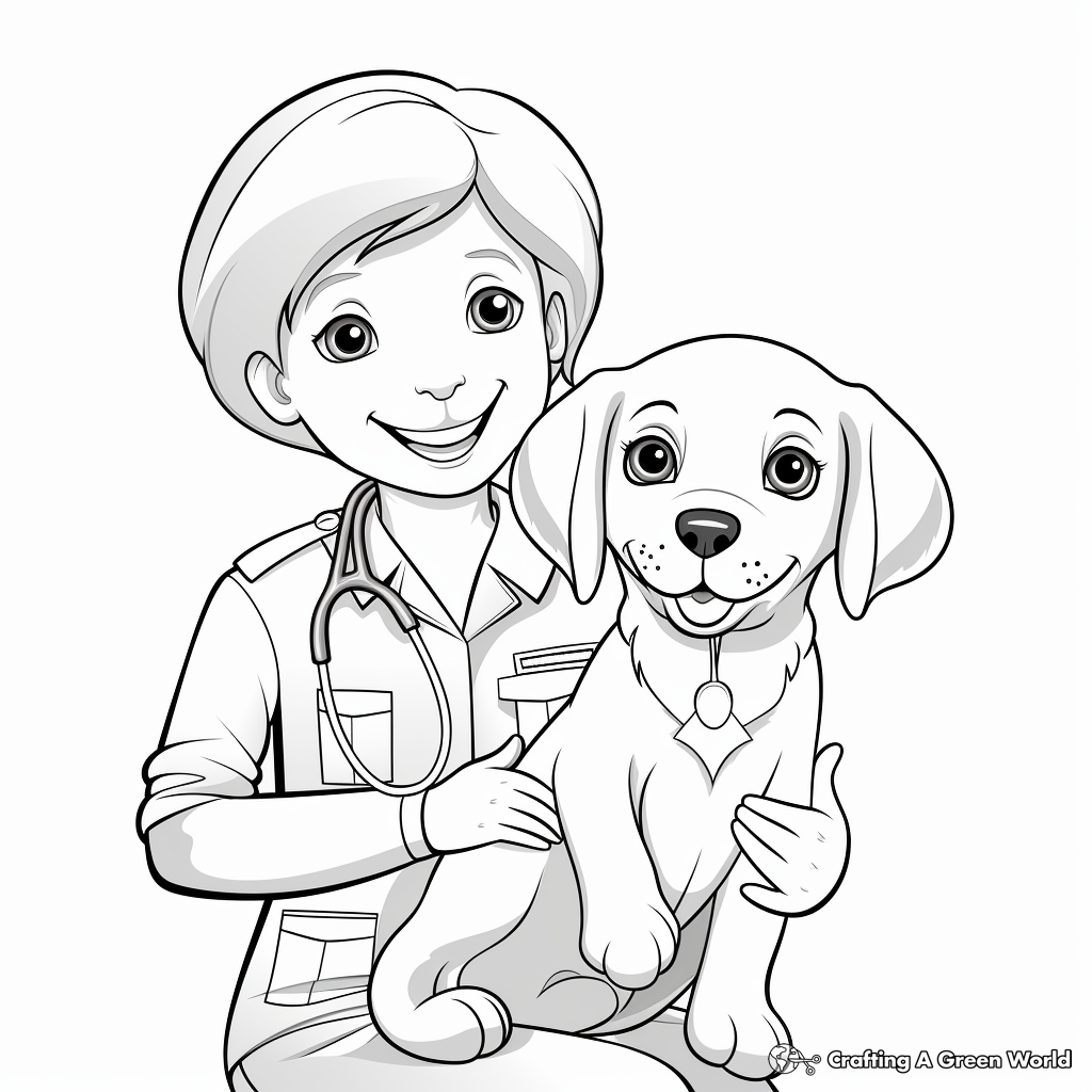 Marine Animal Vet Tech Coloring Pages 3