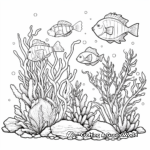 Marine Life Earth Coloring Pages 3