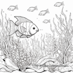 Marine Life in the Ocean Coloring Pages 2