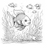 Marine Life in the Ocean Coloring Pages 4