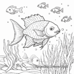 Marine Life: Under the Sea Coloring Pages 4