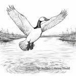 Migrating Loon: Dynamic Coloring Pages 2