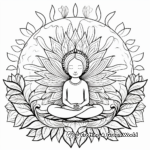 Mindfulness Coloring Pages with Encouraging Words 2