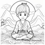 Mindfulness Coloring Pages with Encouraging Words 3
