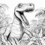 Monstrous Brachiosaurus Coloring Pages 4