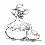 Mother Goose Nursery Rhymes Coloring Pages 3