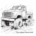 Mud Truck Show Coloring Pages for Shows 2