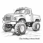 Mud Truck Show Coloring Pages for Shows 4