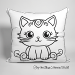 Mystic Pillow Cat Coloring Pages 2