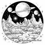 Mystical Galaxy Coloring Pages for Adults 4